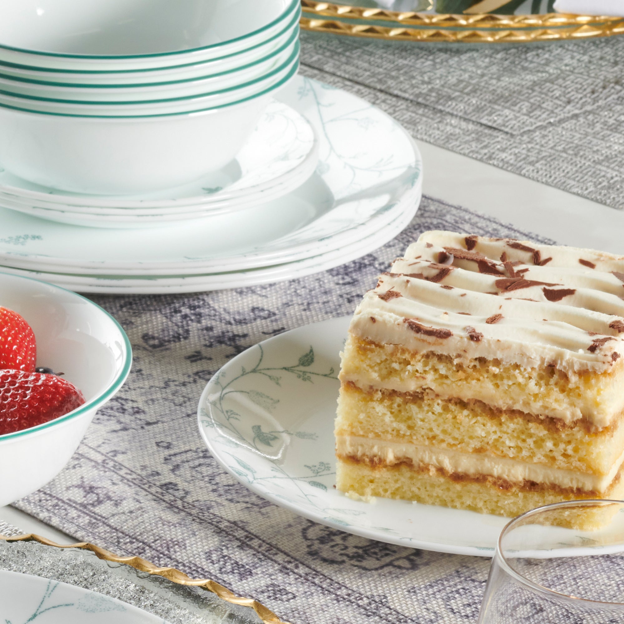Corelle® Chambord 18-piece Dinnerware Set. Service for 6 - Image 7