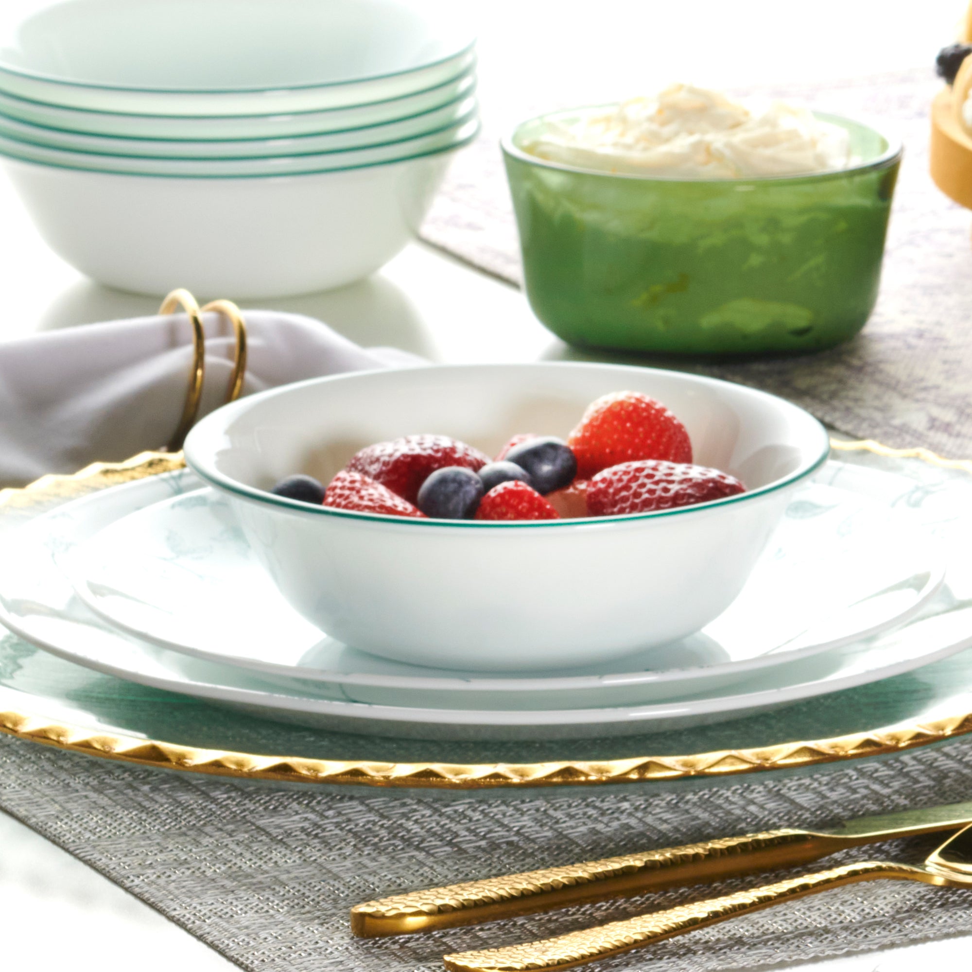 Corelle® Chambord 18-piece Dinnerware Set. Service for 6 - Image 8